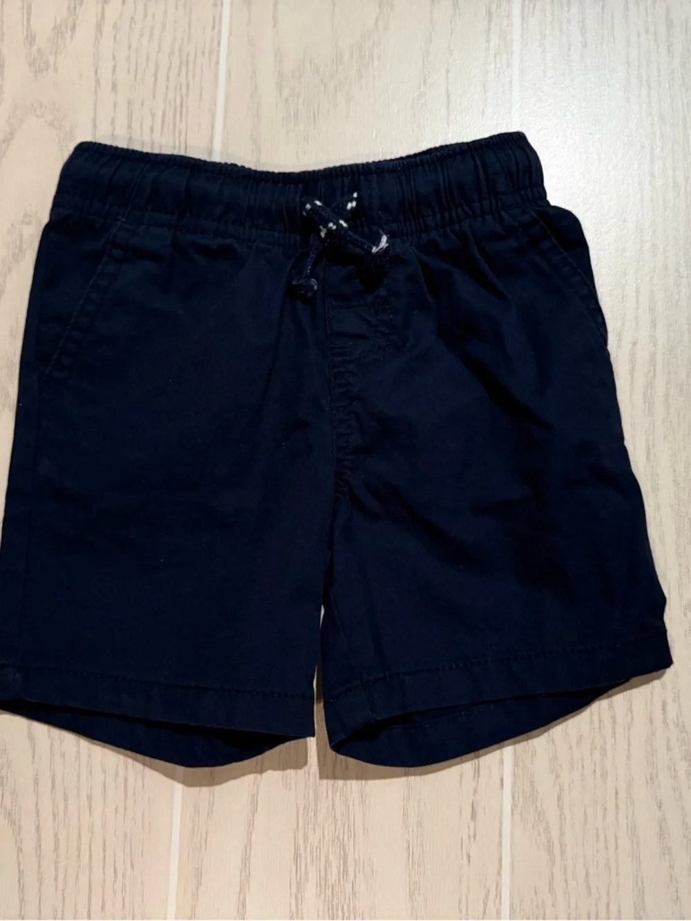 Cat & Jack Baby Boy 18M Outfit 3Pc‎ Set Blue Polo Shirt Shorts EUC